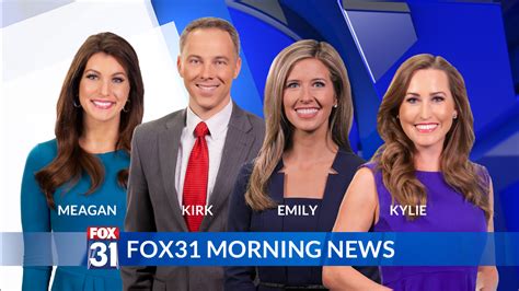 O'Halloran anchors the Morning <b>News</b> weekday mornings from 4:30 a. . Fox 31 news